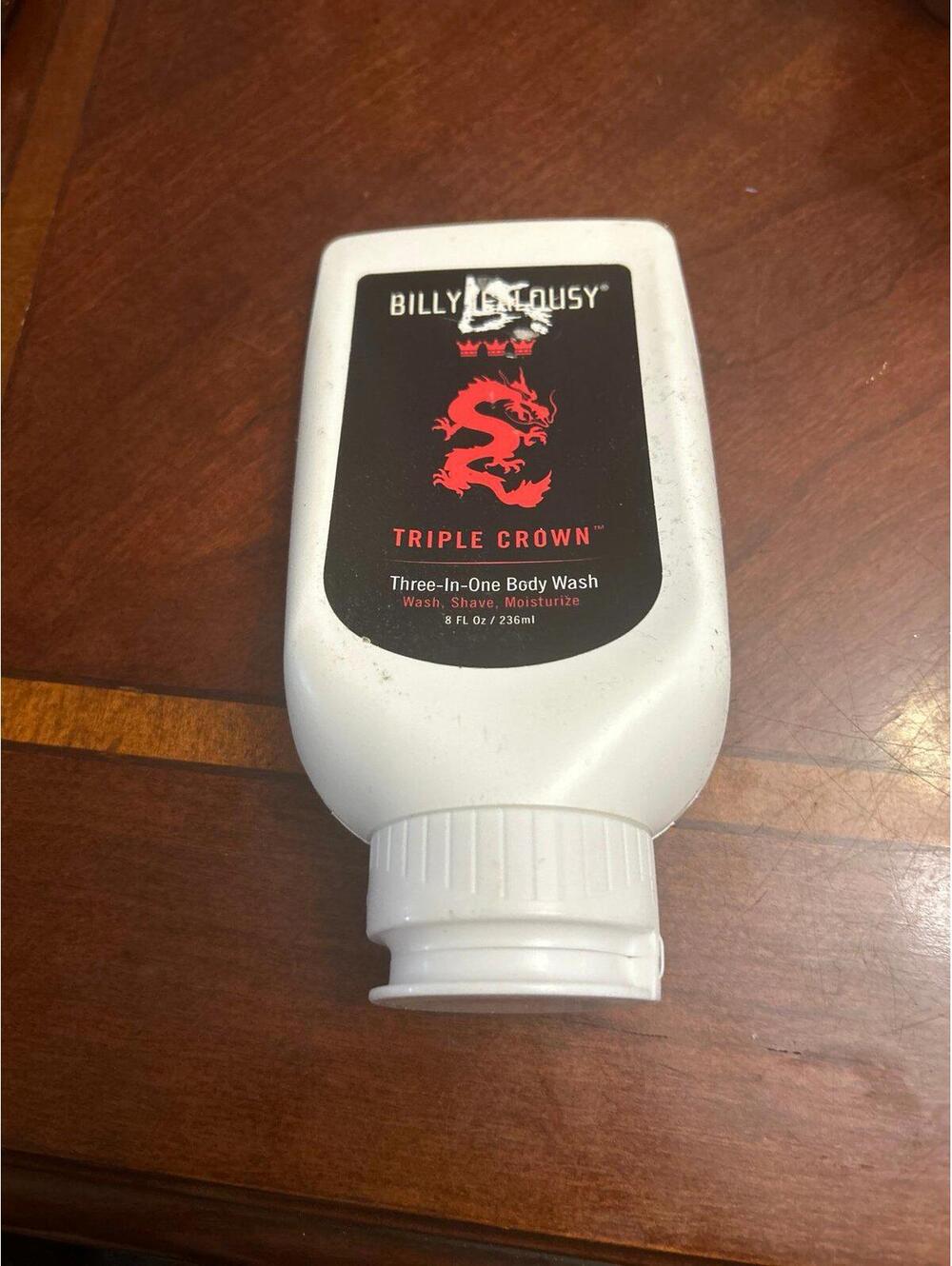 A287 Billy jealousy triple crown three in one body wash 8 oz rare